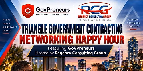TRIANGLE GOVERNMENT\ufe0f CONTRACTING  HAPPY HOUR