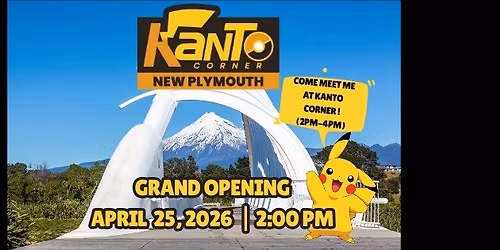 GRAND OPENING + MASSIVE GIVEAWAY + MEET PIKACHU