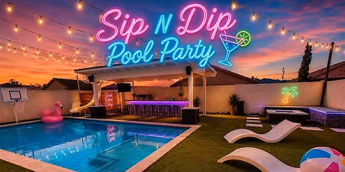 Sip n Dip Pool Party Part 1