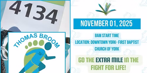 Thomas Broom 5K for LIFE