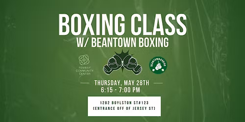 Boxing Class w\/ Beantown Boxing