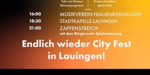 City Fest mit WANTED Live