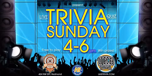 Trivia Sunday with UKB at Initiative Brewing in Redmond