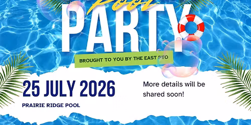 East Elementary Summer Pool Party