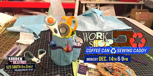 Coffee Can Sewing Caddy