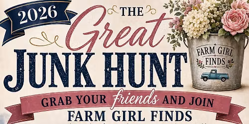 The Great Junk Hunt Thrifting Bus Trip by Farm Girl Finds
