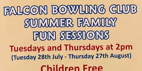 Tuesdays and Thursdays Bowls fun day