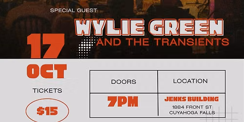 Van Arlo w\/ Wylie Green and The Transients 