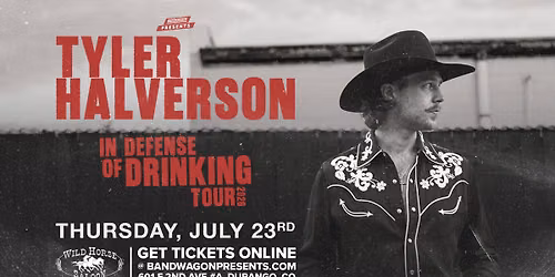 Tyler Halverson: In Defense of Drinking Tour at Wild Horse Saloon (Durango)
