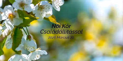 N\u0151i k\u00f6r csal\u00e1d\u00e1ll\u00edt\u00e1ssal