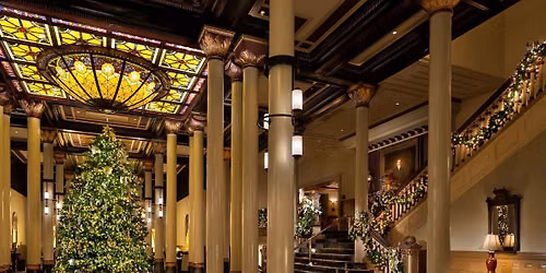 Christmas in Downtown Austin and the Driskill Hotel