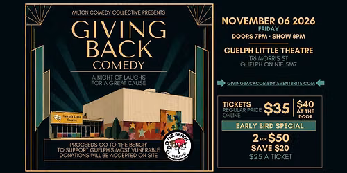 Giving Back Comedy