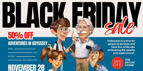 Black Friday at the Focus on the Family Bookstore