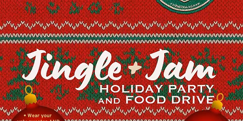 Jingle + Jam Holiday Party and Food Drive with Exit 8 Band