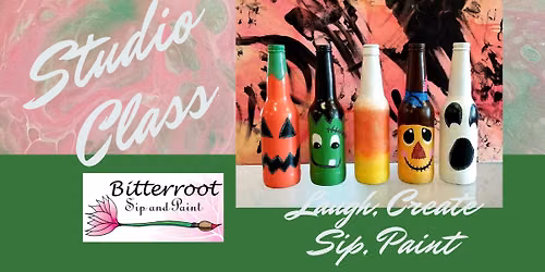 Studio Class- Halloween Bottles