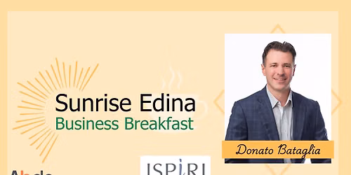 September Sunrise Edina Business Breakfast