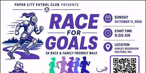 Paper City Race for Goals 5k & Family Walk