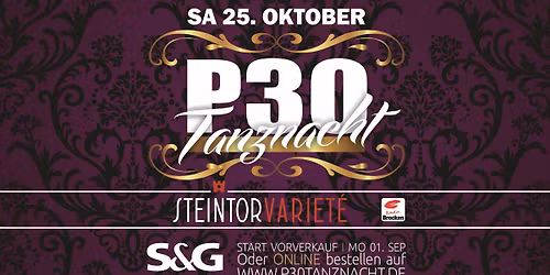 P30 Tanznacht - zu Gast im Steintor Variet\u00e9