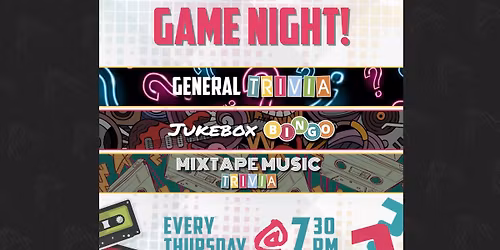 Thursday GAME NIGHT - weekly at Arkane