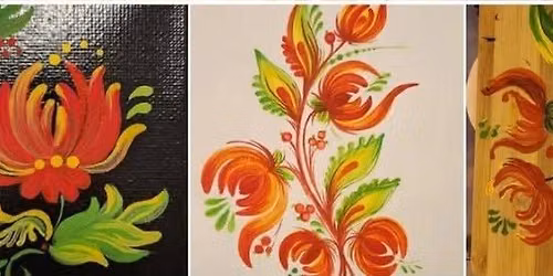 Petrykivka Traditional Ukrainian Folk Art Workshop \ud83c\uddfa\ud83c\udde6