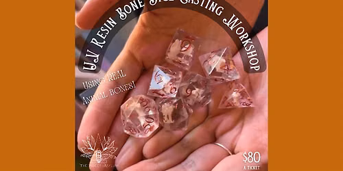 UV Resin Bone Dice Casting Workshop
