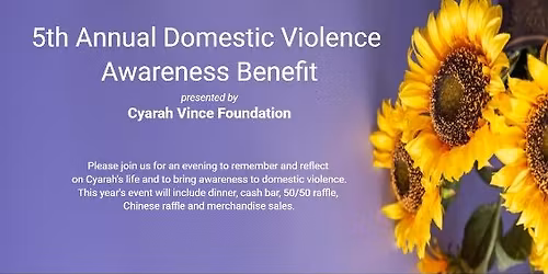 5th Annual Domestic Violence Awareness Benefit 