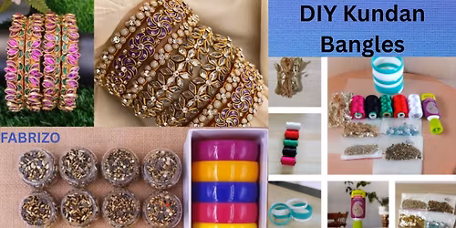 DIY Kundan Bangles