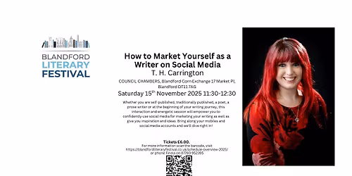 How to Market Yourself on Social Media - Workshop with T.H. Carrington