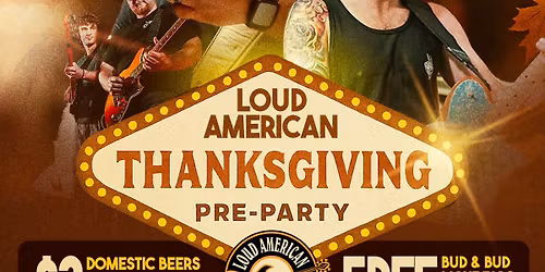 Thanks Giving Eve Party with Special Guest Tyler Bills 