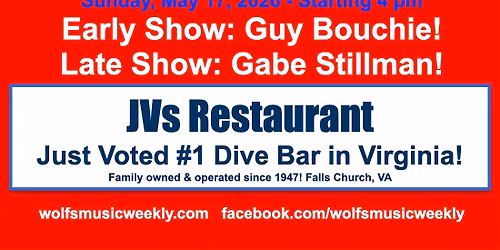 Guy Bouchie & Still Standing - Blues Sunday Early Show!
