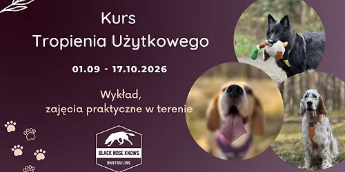 Kurs - Tropienia U\u017cytkowego (mantrailingu)