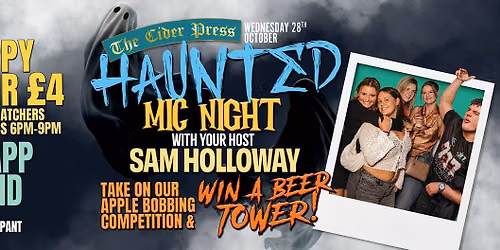 HAUNTED MIC NIGHT - Halloween Special