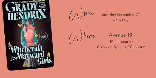 November: Witchcraft for Wayward Girls by Aislinn Hunter