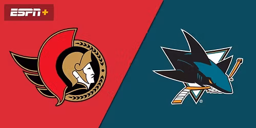 Ottawa Senators at San Jose Sharks