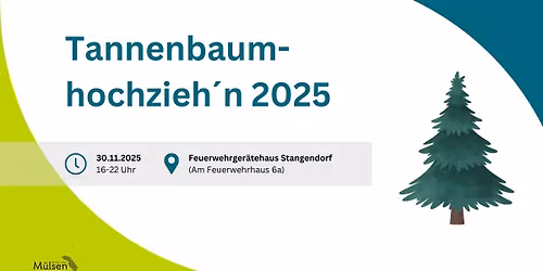 Tannenbaumhochzieh\u00b4n 2025