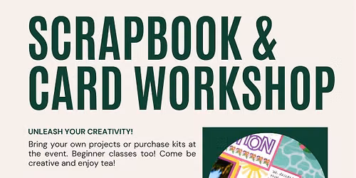 Unleash your Creativity! Scrapbook & Card Workshop at Cha: Crop with Beth Ann