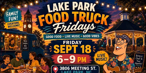 9\/18 - Tim Hong Acoustic Live - Lake Park Food Truck Friday
