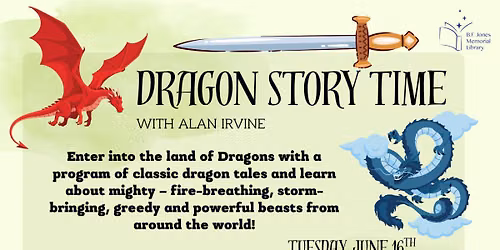 Summer Special: Dragon Storytime with Alan Irvine