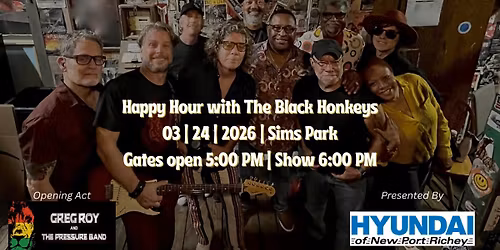 Happy Hour with The Black Honkeys Band | Chasco Fiesta 