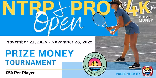 Pelham Racquet Club NTRP & Pro Open