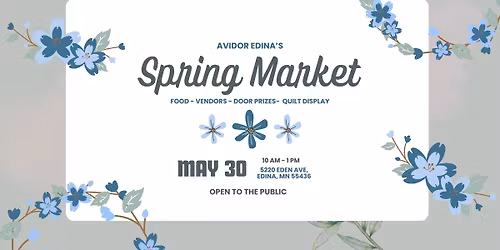 Spring Market at Avidor Edina
