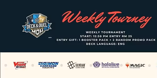 [Weekly] Hololive Official Card Game ENG Weekly Tournament