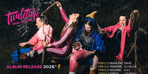 Tuuletar album release tour Finland