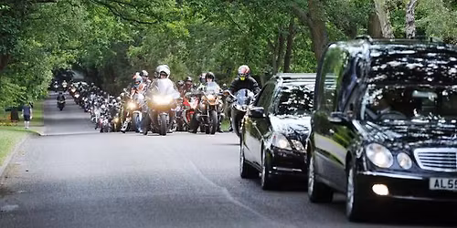 North Walsham, NR28 9XL. Last ride for Jeff