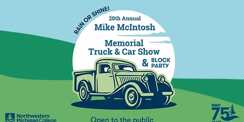 20th Annual Mike McIntosh Memorial Truck & Car Show and Block Party