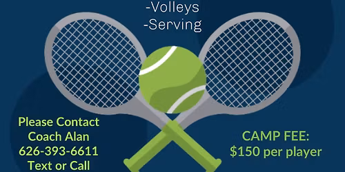 Youth Tennis Camp