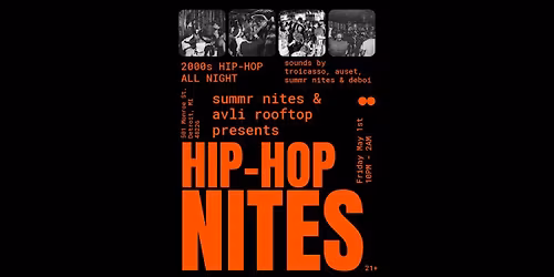 HIP-HOP NITES AT AVLI ROOFTOP