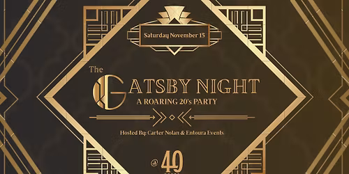 The Gatsby Night: A Roaring 20s Party @ 40 Knots Winery
