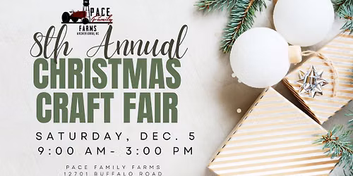 8th Annual Christmas Craft Fair