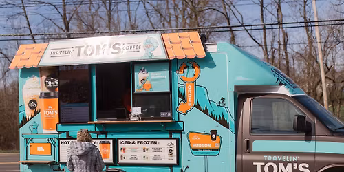 Free Travelin' Toms Coffee and more!